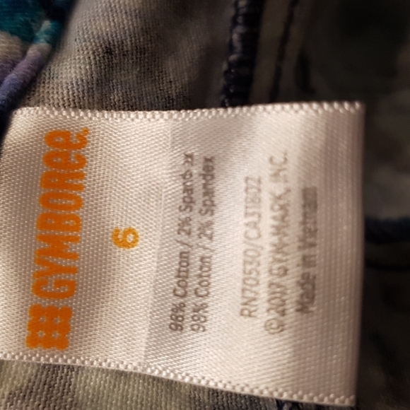 Gymboree Outlet floral pants size 6 - Picture 2 of 3